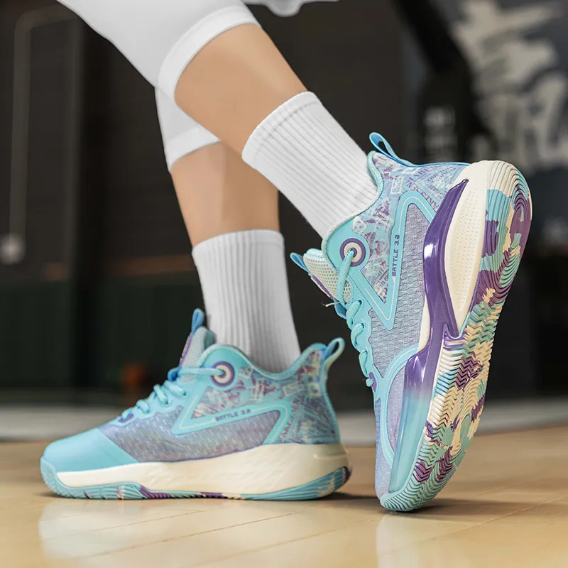 SIMBA'S PRIDE Cushioning, Slip Resistant, Waterproof, And Breathable Mid Top Basketball Shoes Men's-3