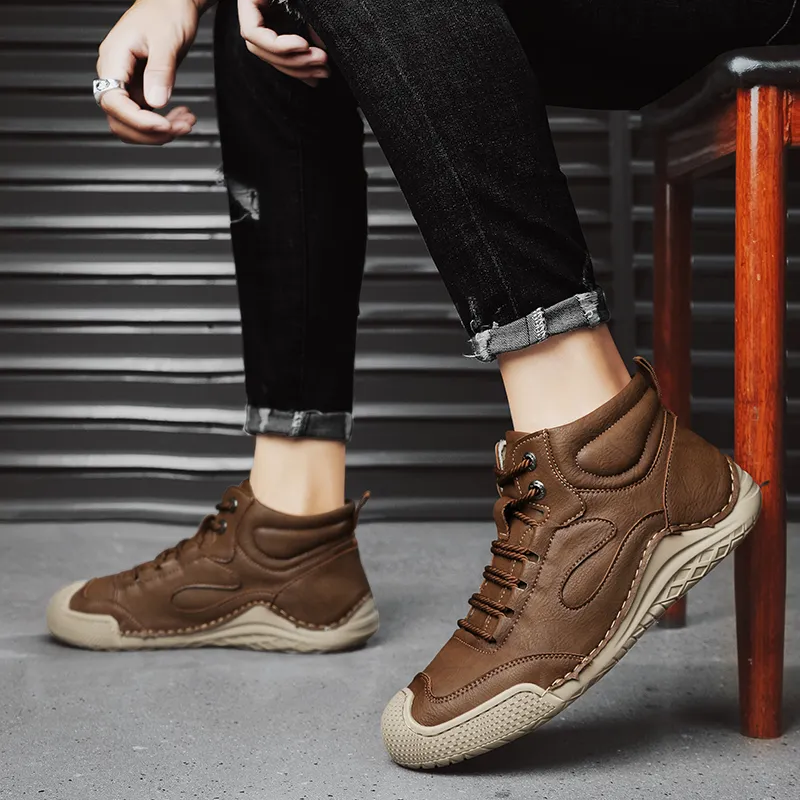SIMBA'S PRIDE Abrasion Resistant High Top Casual Shoes Men's-11