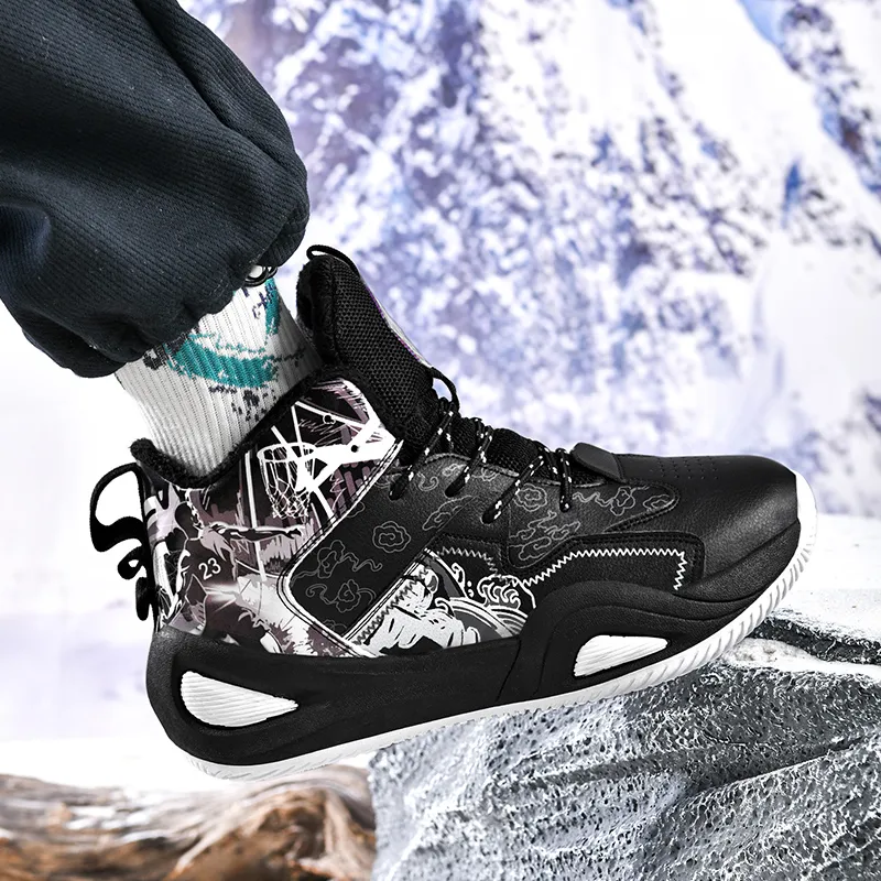 SIMBA'S PRIDE Slip Resistant, Abrasion Resistant, Lightweight High Top Basketball Shoes Unisex-106