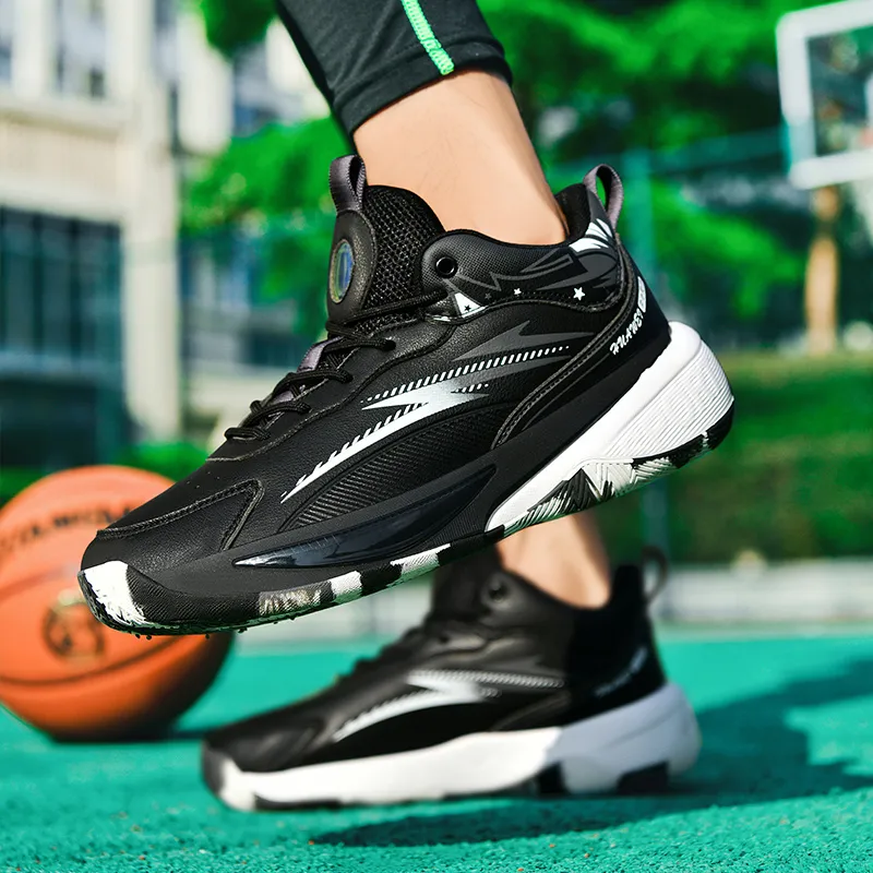 SIMBA'S PRIDE Slip Resistant And Breathable Low Top Basketball Shoes Men's-4