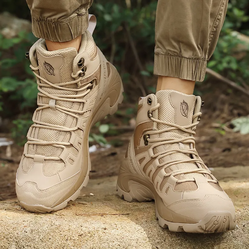 SIMBA'S PRIDE Wear resistant And Waterproof Low Top Hiking Shoes Men's-11