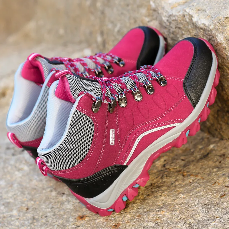SIMBA'S PRIDE Waterproof, Moisture Wicking, Lightweight High Top Mountaineering & Hiking Shoes Unisex-14