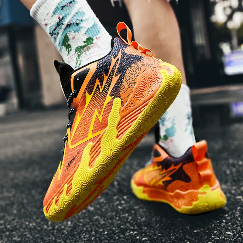 SIMBA'S PRIDE Abrasion Resistant Moisture Wicking Low Top Basketball Shoes Unisex-13