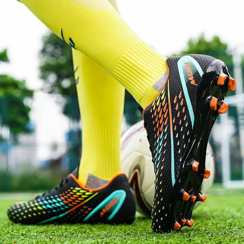 SIMBA'S PRIDE Soft Ground, Artificial Ground, Natural Ground Cushioning Lightweight Soccer Shoes Men's-26