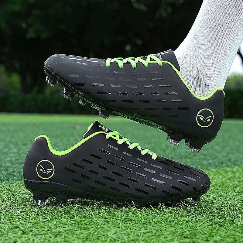 SIMBA'S PRIDE Artificial Ground, Natural Ground Abrasion Resistant Breathable Soccer Shoes Unisex-18