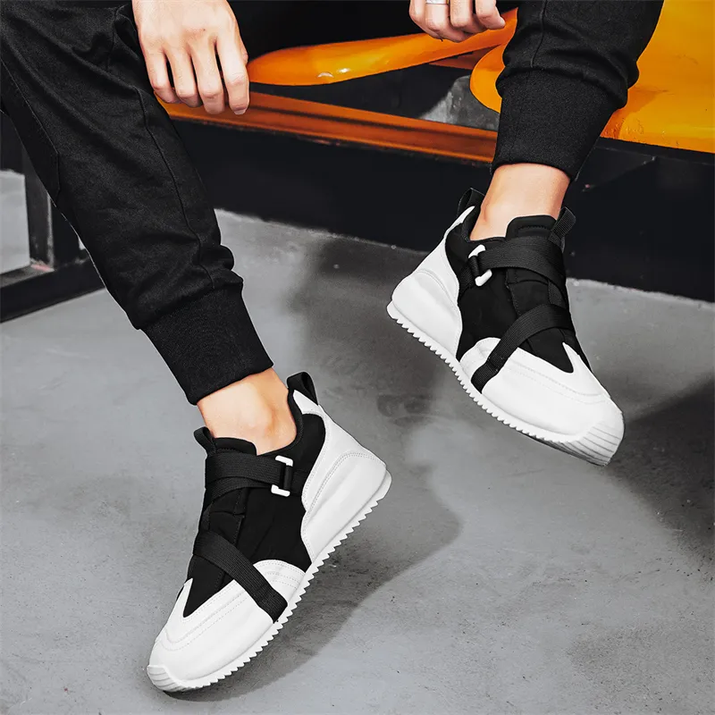 SIMBA'S PRIDE Breathable Height Increase Low Top Skateboard Shoes Men's-5