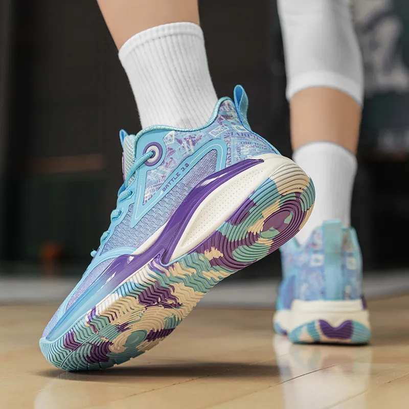 SIMBA'S PRIDE Cushioning, Slip Resistant, Waterproof, And Breathable Mid Top Basketball Shoes Men's-4