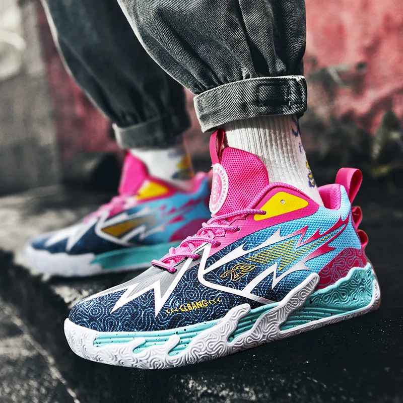 SIMBA'S PRIDE Abrasion Resistant Moisture Wicking Low Top Basketball Shoes Unisex-7