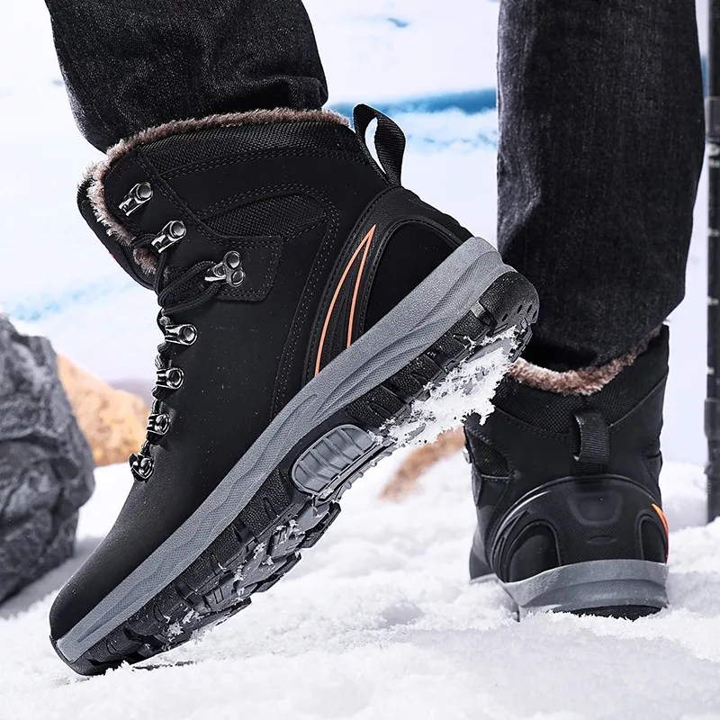 SIMBA'S PRIDE Thermal Abrasion Resistant Mid Top Mountaineering & Hiking Shoes Men-2