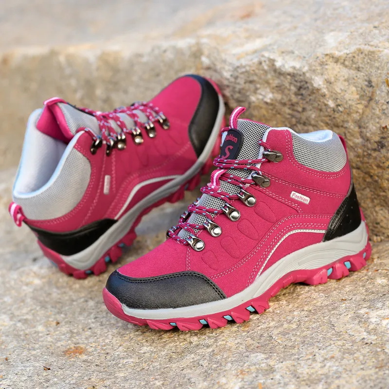 SIMBA'S PRIDE Waterproof, Moisture Wicking, Lightweight High Top Mountaineering & Hiking Shoes Unisex-12