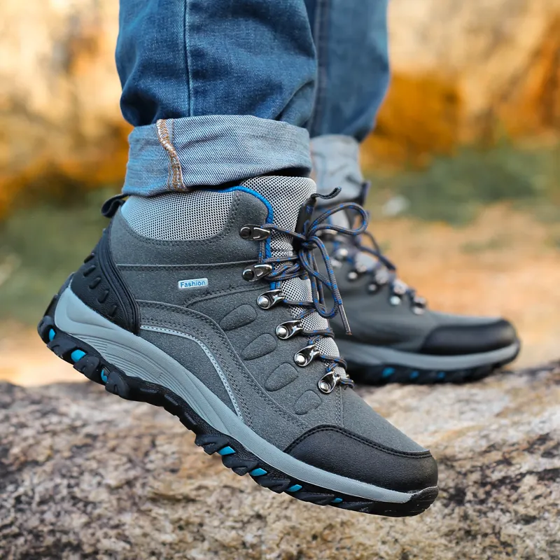 SIMBA'S PRIDE Waterproof, Moisture Wicking, Lightweight High Top Mountaineering & Hiking Shoes Unisex-8