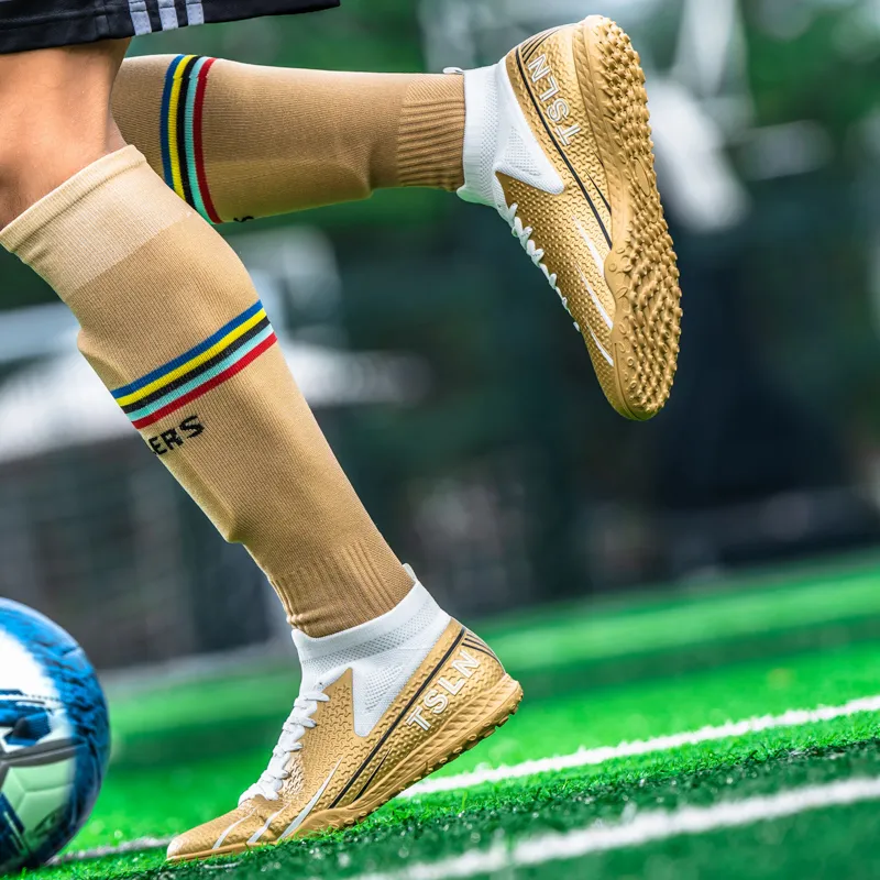 SIMBA'S PRIDE Soft Ground, Natural Ground Slip Resistant Impact Resistant Lightweight Soccer Shoes Unisex-7