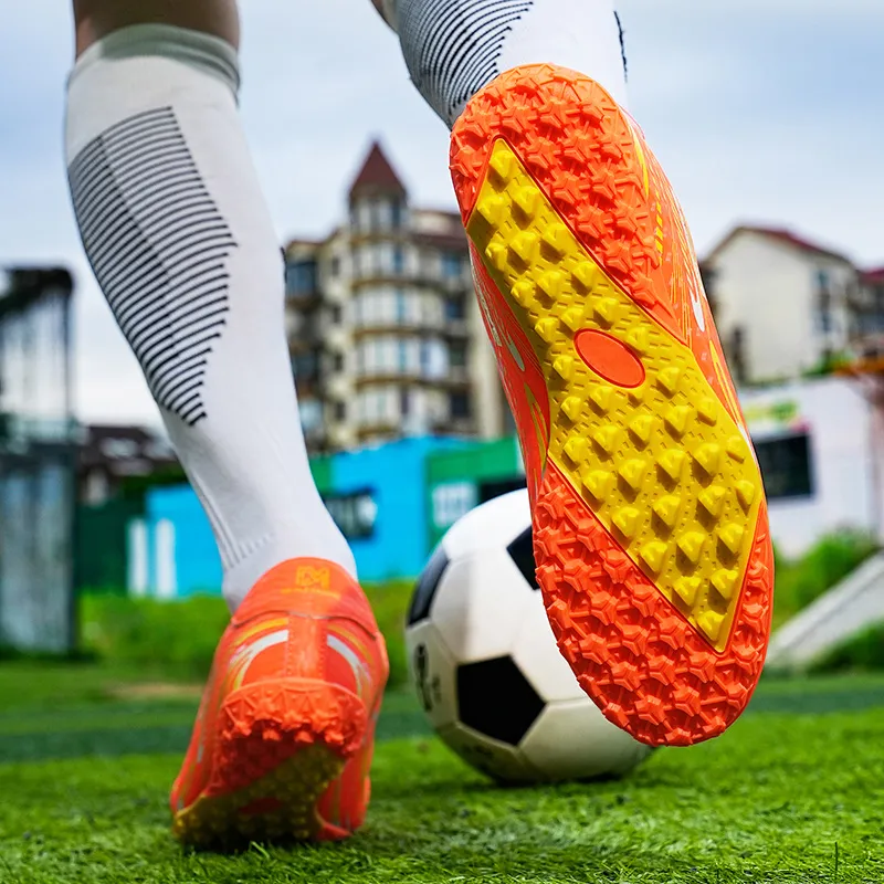 SIMBA'S PRIDE Artificial Ground Natural Ground Moisture Wicking Impact Resistant Soccer Shoes Unisex-19