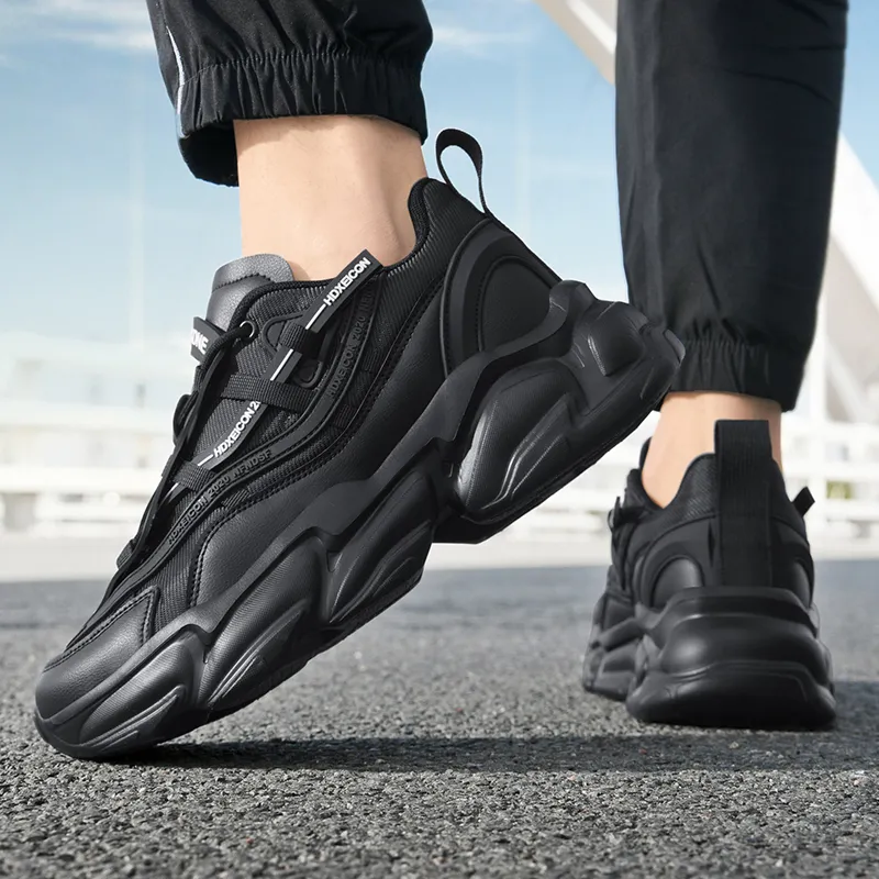 SIMBA'S PRIDE Abrasion Resistant Breathable Low Top Chunky Sneakers Men's-7
