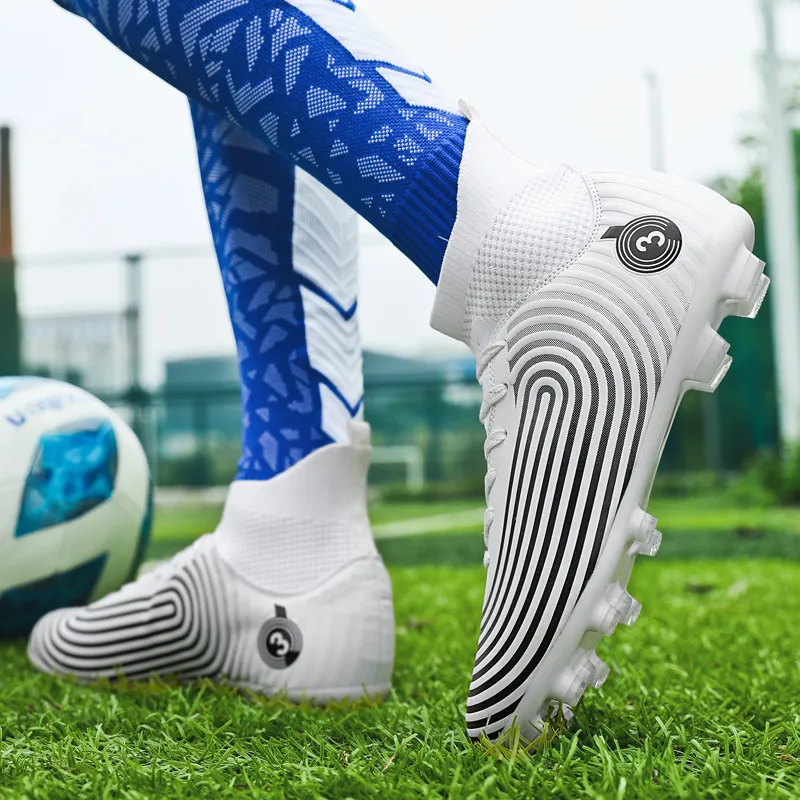 SIMBA'S PRIDE Natural Ground Slip Resistant Rebound Soccer Shoes Unisex-8