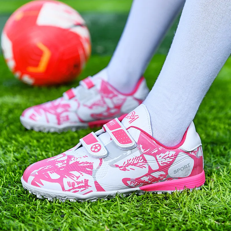 SIMBA'S PRIDE Slip-Resistant Anti-Kick Cushioning Wear-Resistant Low-Top Kids' Soccer Shoes Kids'-21