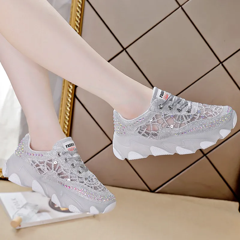 SIMBA'S PRIDE Breathable Low Top Chunky Sneakers Women's-2