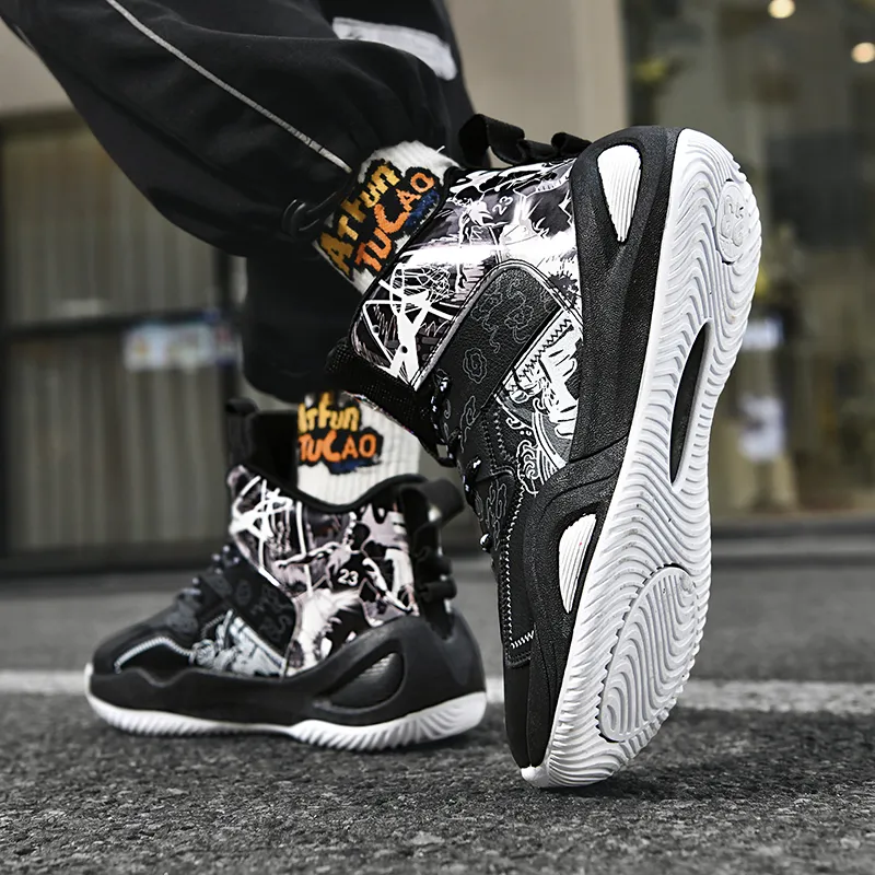 SIMBA'S PRIDE Slip Resistant, Abrasion Resistant, Lightweight High Top Basketball Shoes Unisex-86