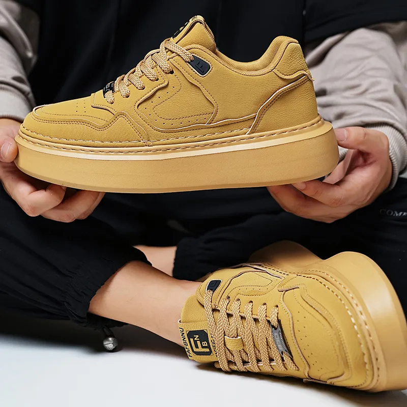 SIMBA'S PRIDE Abrasion Resistant Low Top Skateboard Shoes Men's-3