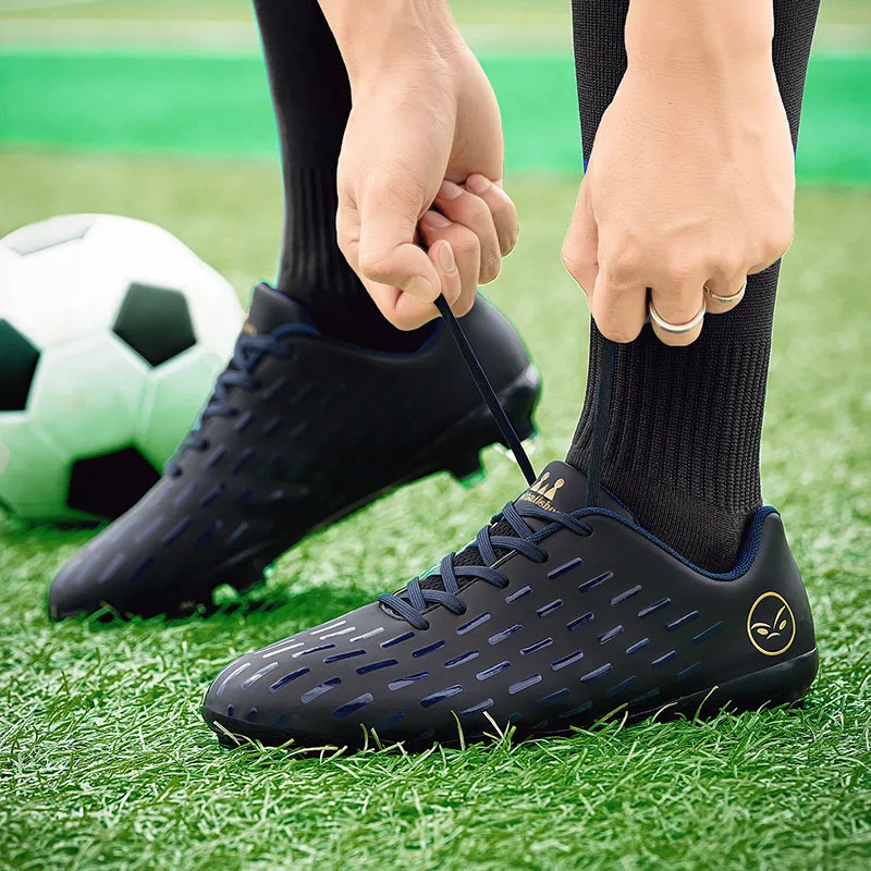 SIMBA'S PRIDE Artificial Ground, Natural Ground Abrasion Resistant Breathable Soccer Shoes Unisex-7