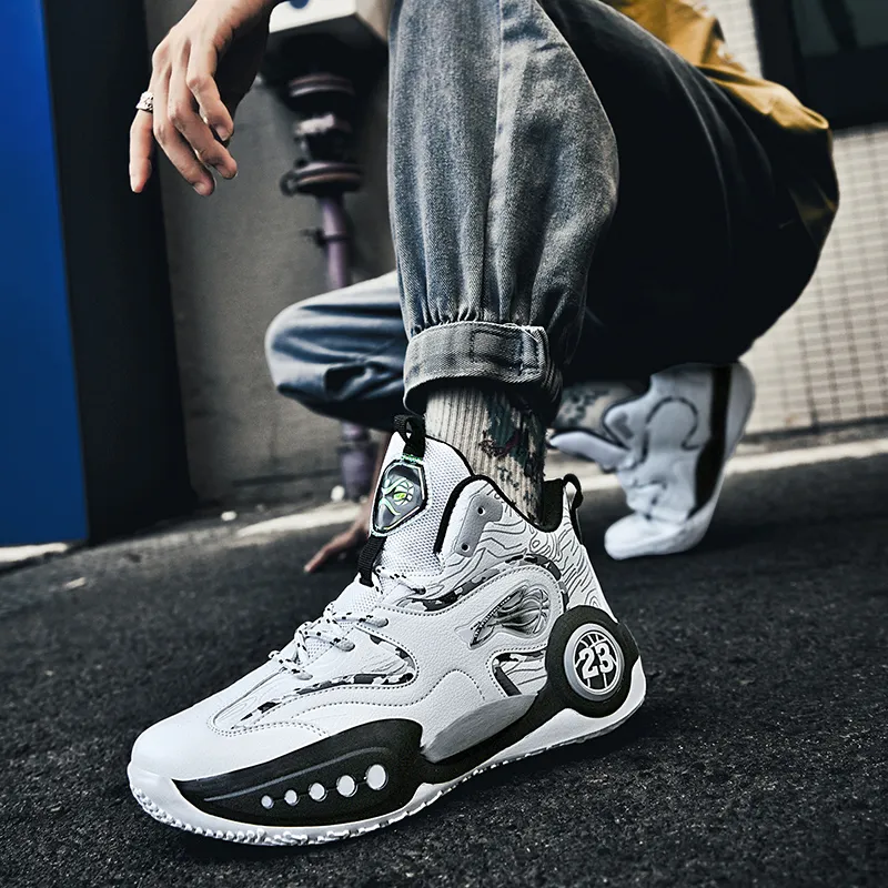 SIMBA'S PRIDE Slip Resistant, Abrasion Resistant, Lightweight High Top Basketball Shoes Unisex-58