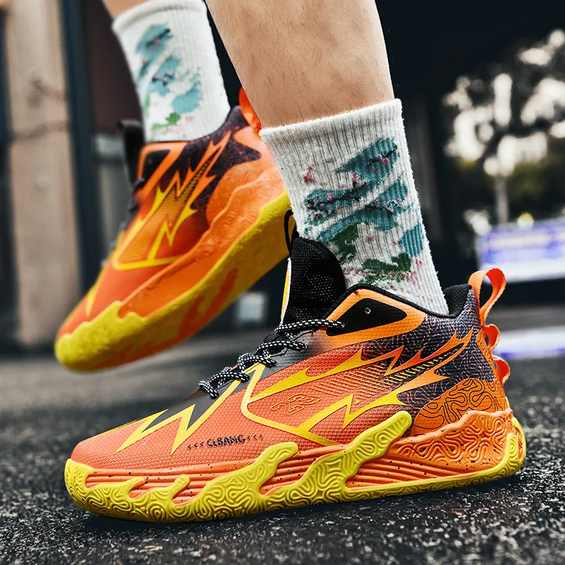 SIMBA'S PRIDE Abrasion Resistant Moisture Wicking Low Top Basketball Shoes Unisex-14