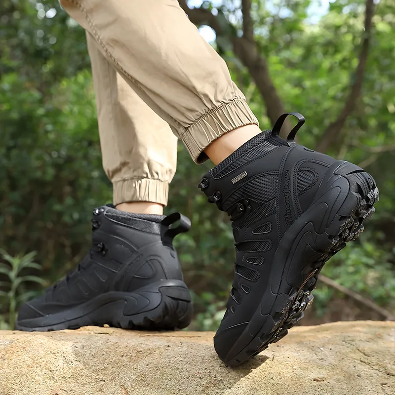 SIMBA'S PRIDE Wear resistant And Waterproof Low Top Hiking Shoes Men's-1