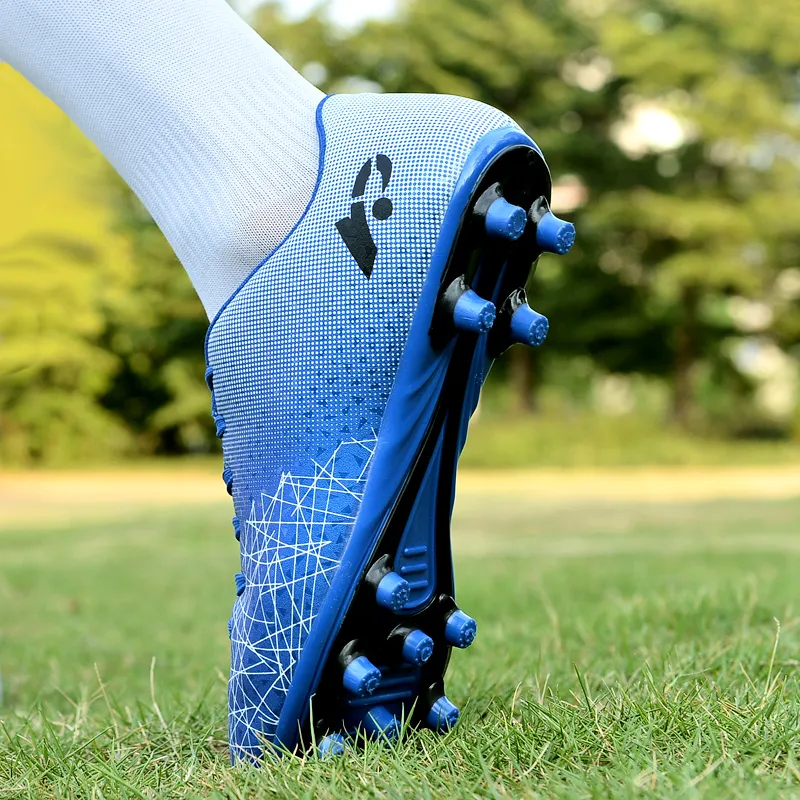 SIMBA'S PRIDE Artificial Ground Waterproof And Breathable Slip Resistant Soccer Shoes Unisex-7