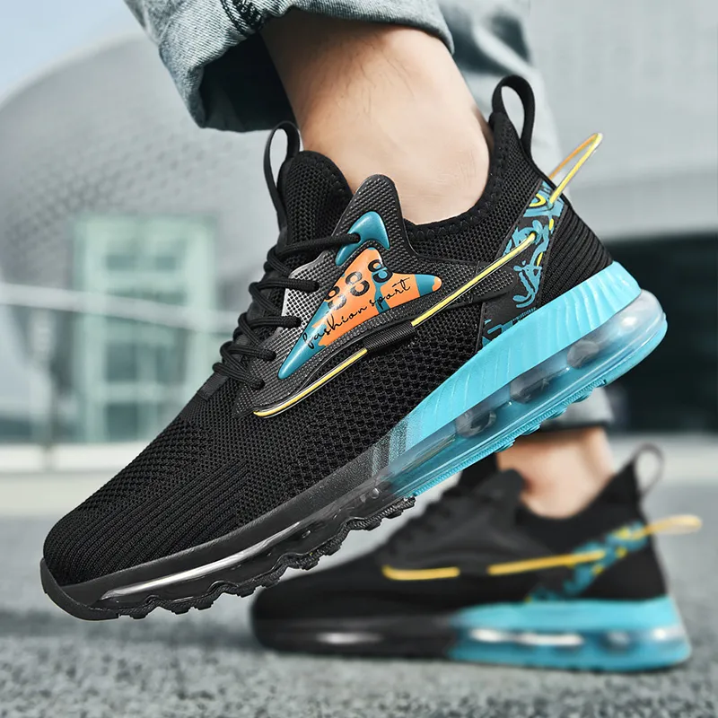 SIMBA'S PRIDE Waterproof And Breathable Moisture Wicking Low Top Running Shoes Men's-12