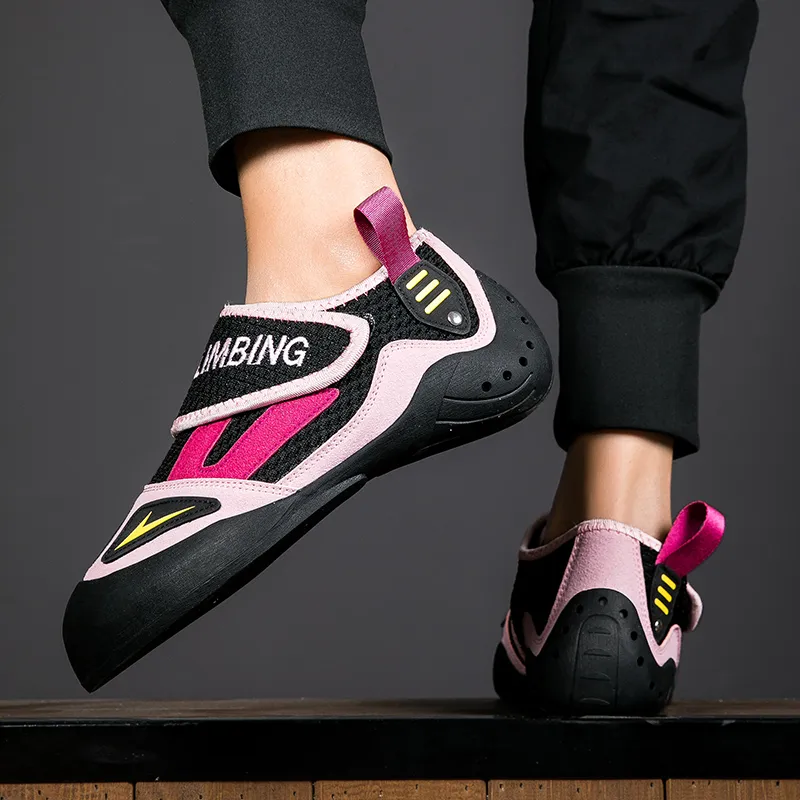 SIMBA'S PRIDE Anti Slip Wear Resistant Low Top Rock Climbing Shoes Women's-7