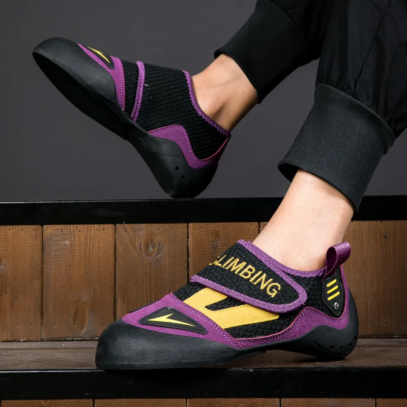 SIMBA'S PRIDE Anti Slip Wear Resistant Low Top Rock Climbing Shoes Women's-22