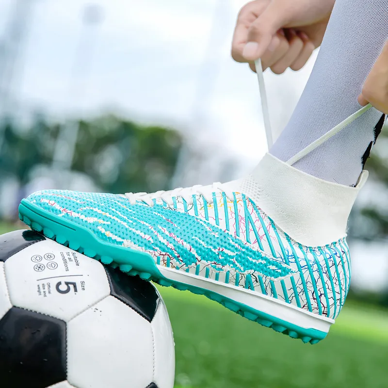 SIMBA'S PRIDE AG Artificial Ground Soft Ground, Natural Ground Slip Resistant Soccer Shoes Unisex-1