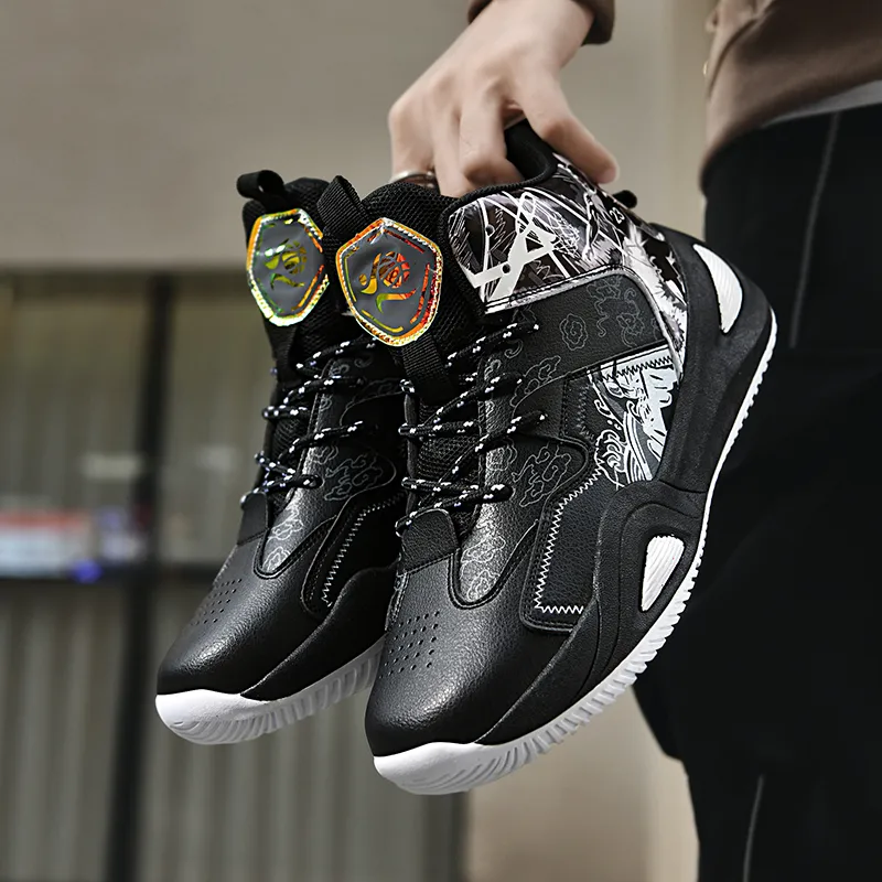 SIMBA'S PRIDE Slip Resistant, Abrasion Resistant, Lightweight High Top Basketball Shoes Unisex-85