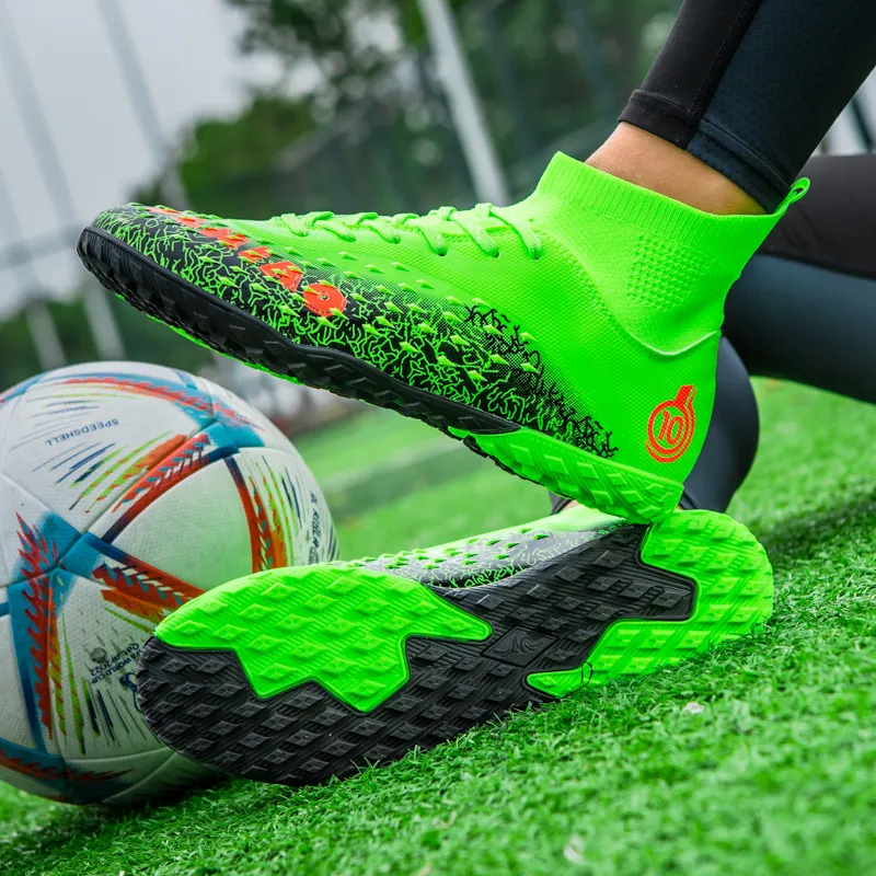 SIMBA'S PRIDE Soft Ground Artificial Ground Durable Moisture Wicking Soccer Shoes Unisex-23
