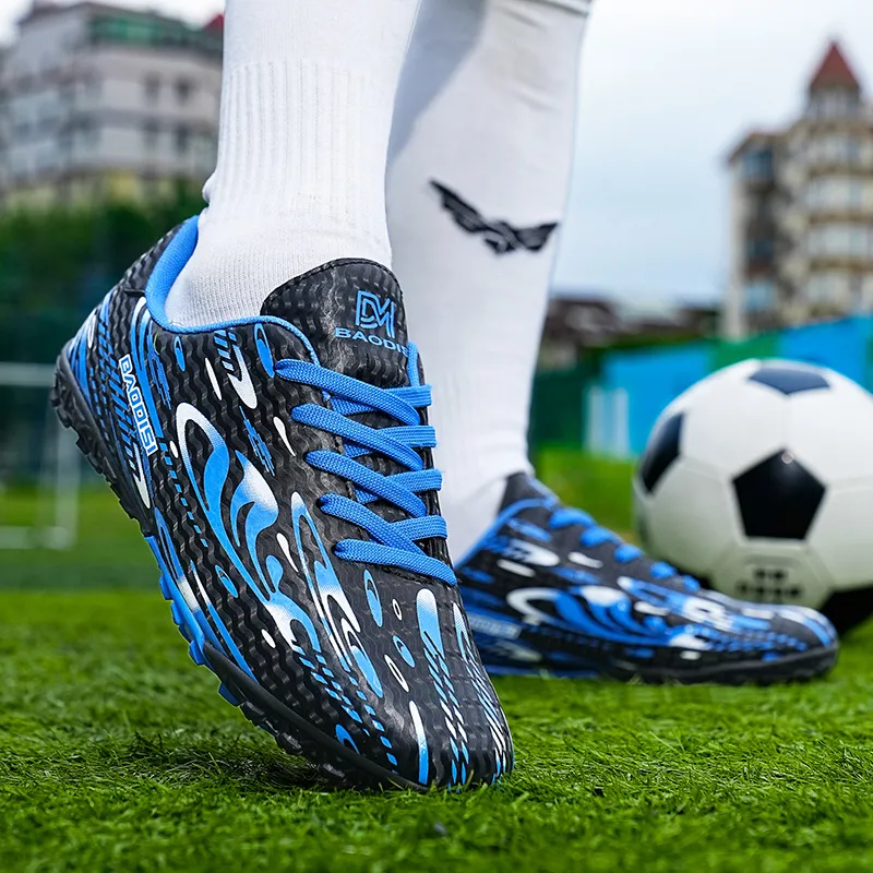SIMBA'S PRIDE Artificial Ground Natural Ground Moisture Wicking Impact Resistant Soccer Shoes Unisex-2