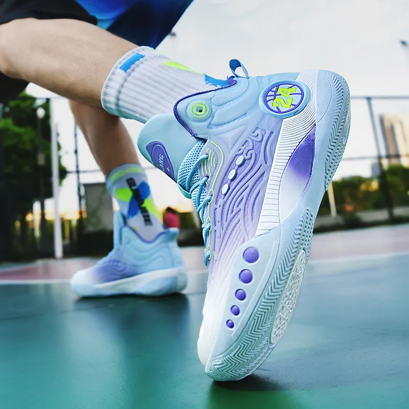 SIMBA'S PRIDE High Top Basketball Shoes Men's-3