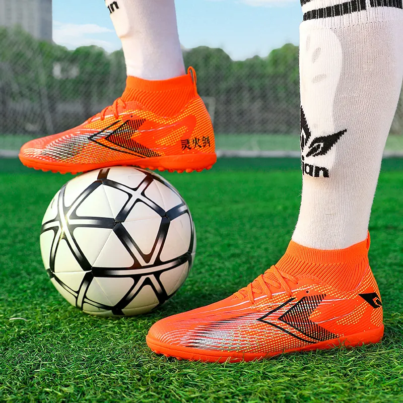 SIMBA'S PRIDE Artificial Ground, Natural Ground Anti Slip Wear Resistant Soccer Shoes Unisex-6