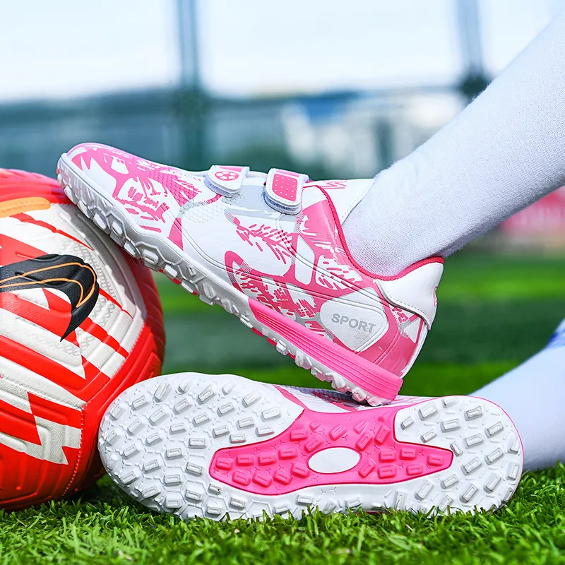 SIMBA'S PRIDE Slip-Resistant Anti-Kick Cushioning Wear-Resistant Low-Top Kids' Soccer Shoes Kids'-22
