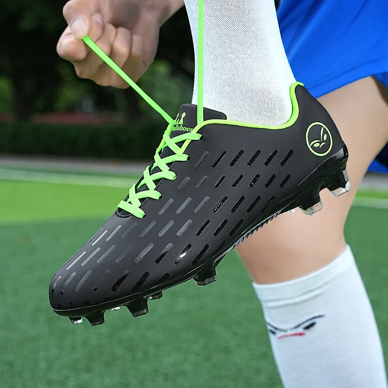 SIMBA'S PRIDE Artificial Ground, Natural Ground Abrasion Resistant Breathable Soccer Shoes Unisex-19