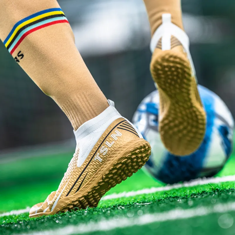 SIMBA'S PRIDE Soft Ground, Natural Ground Slip Resistant Impact Resistant Lightweight Soccer Shoes Unisex-9