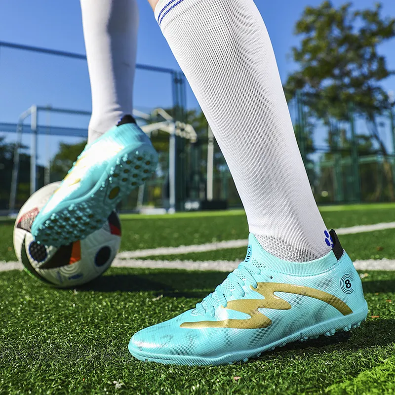SIMBA'S PRIDE Soft Ground, Natural Ground Abrasion Resistant Moisture Wicking Soccer Shoes Unisex-7