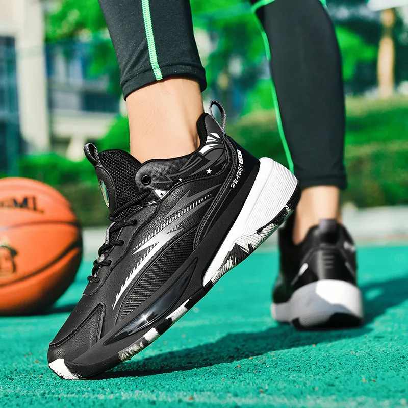 SIMBA'S PRIDE Slip Resistant And Breathable Low Top Basketball Shoes Men's-1