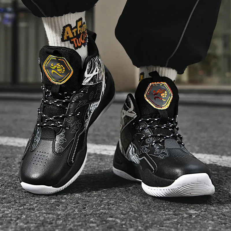 SIMBA'S PRIDE Slip Resistant, Abrasion Resistant, Lightweight High Top Basketball Shoes Unisex-87