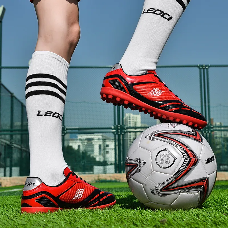 SIMBA'S PRIDE Artificial Ground, Natural Ground Breathable Moisture Wicking Soccer Shoes Unisex-6