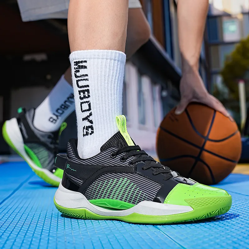 SIMBA'S PRIDE Abrasion Resistant Waterproof And Breathable Low Top Vintage Basketball Shoes Unisex-2