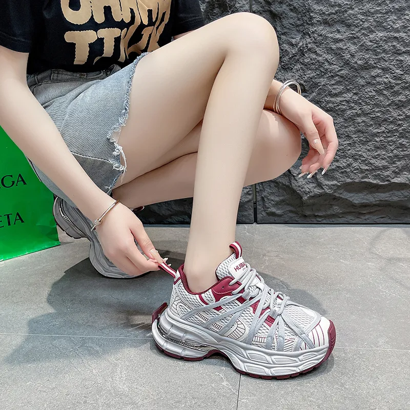 SIMBA'S PRIDE Abrasion Resistant Chunky Sneakers Women's-9
