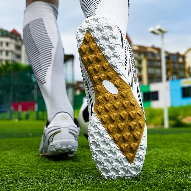 SIMBA'S PRIDE Artificial Ground Natural Ground Moisture Wicking Impact Resistant Soccer Shoes Unisex-9