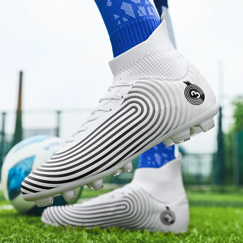 SIMBA'S PRIDE Natural Ground Slip Resistant Rebound Soccer Shoes Unisex-7