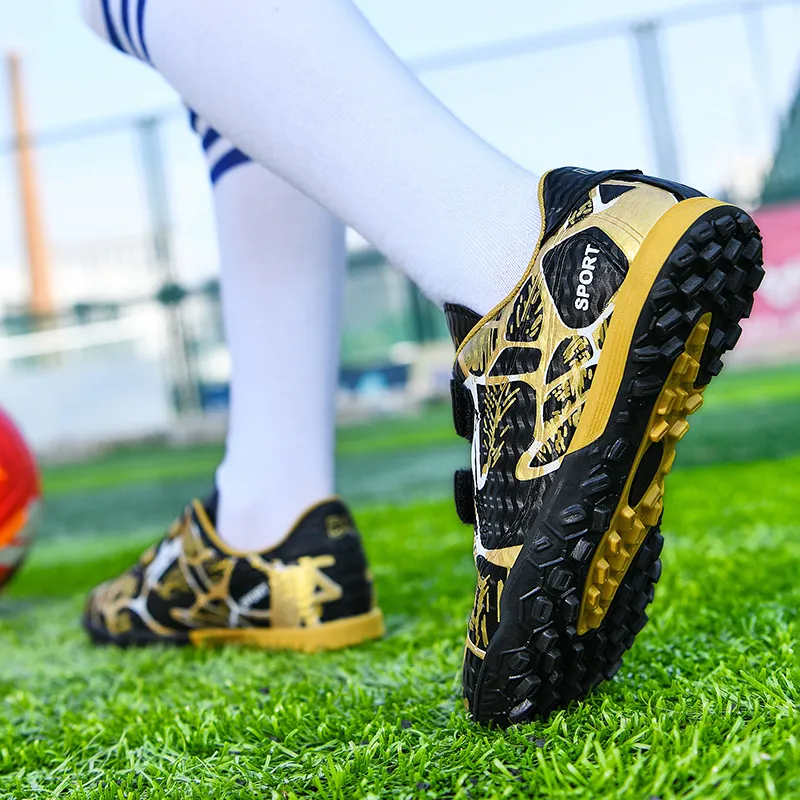 SIMBA'S PRIDE Slip-Resistant Anti-Kick Cushioning Wear-Resistant Low-Top Kids' Soccer Shoes Kids'-27