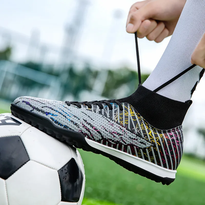 SIMBA'S PRIDE AG Artificial Ground Soft Ground, Natural Ground Slip Resistant Soccer Shoes Unisex-6